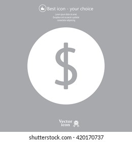 Dollar sign icon