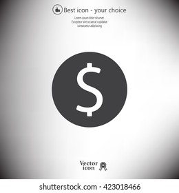 Dollar sign icon