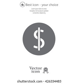 Dollar sign icon