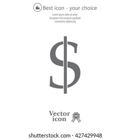 Dollar sign icon