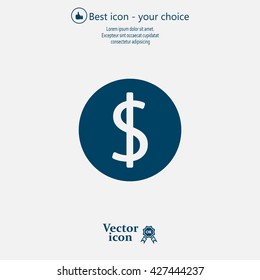 Dollar sign icon