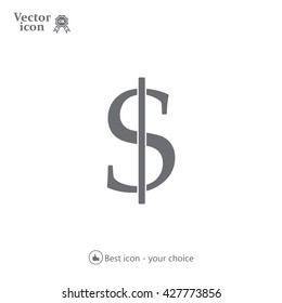Dollar sign icon
