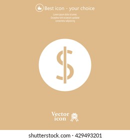 Dollar sign icon
