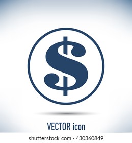 Dollar sign icon