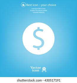 Dollar sign icon