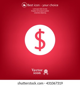 Dollar sign icon