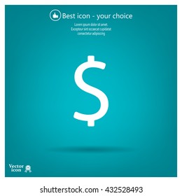 Dollar sign icon