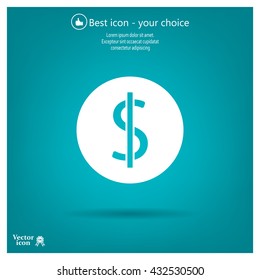 Dollar sign icon
