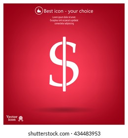 Dollar sign icon