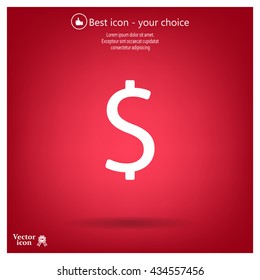 Dollar sign icon