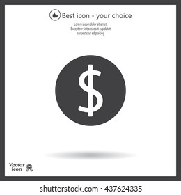 Dollar sign icon