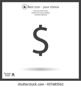 Dollar sign icon