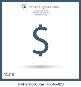 Dollar sign icon