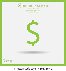 Dollar sign icon