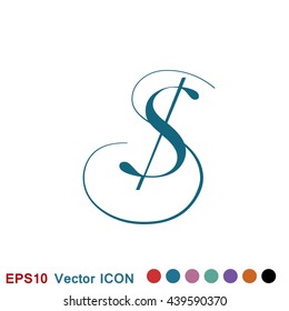 Dollar sign icon