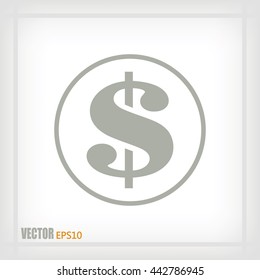 Dollar sign icon