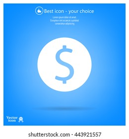 Dollar sign icon