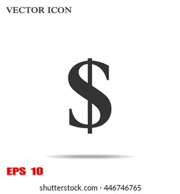 Dollar sign icon