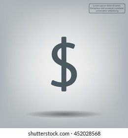 Dollar sign icon
