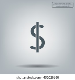 Dollar sign icon