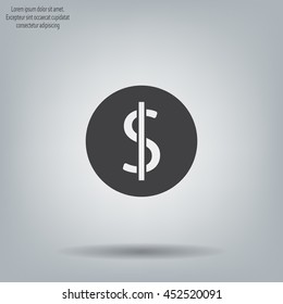 Dollar sign icon