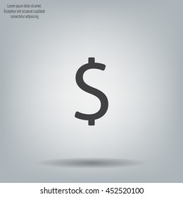 Dollar sign icon
