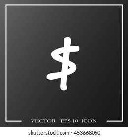Dollar sign icon