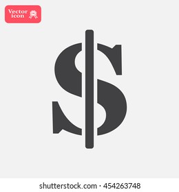 Dollar sign icon