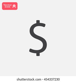 Dollar sign icon