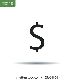 Dollar sign icon