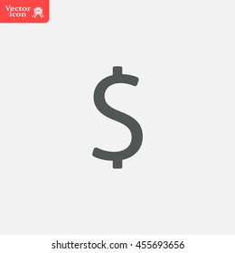 Dollar sign icon
