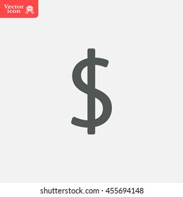Dollar sign icon