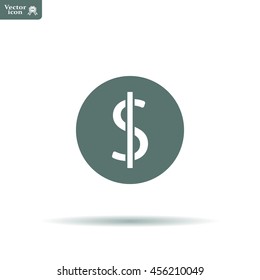 Dollar sign icon
