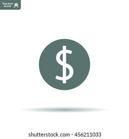 Dollar sign icon