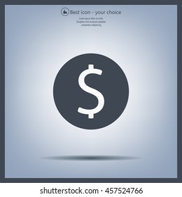 Dollar sign icon