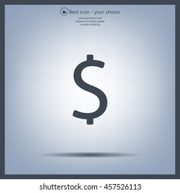 Dollar sign icon
