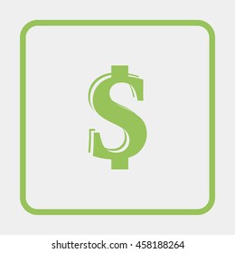 Dollar sign icon.