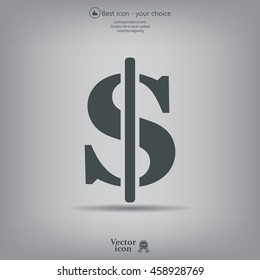 Dollar sign icon