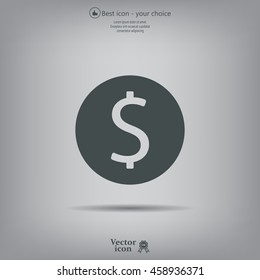 Dollar sign icon