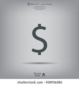 Dollar sign icon