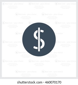Dollar sign icon