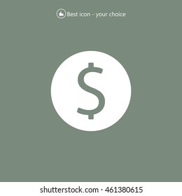 Dollar sign icon
