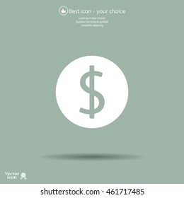 Dollar sign icon