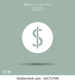 Dollar sign icon