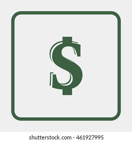 Dollar sign icon.