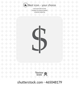 Dollar sign icon