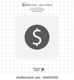 Dollar sign icon