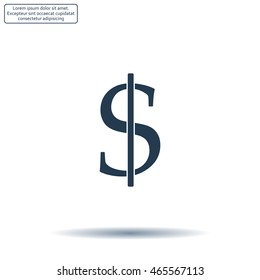 Dollar sign icon