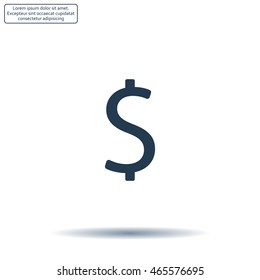 Dollar sign icon