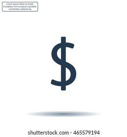 Dollar sign icon